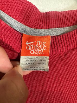 Sudadera Nike Roja Vintage Talla M Y2K