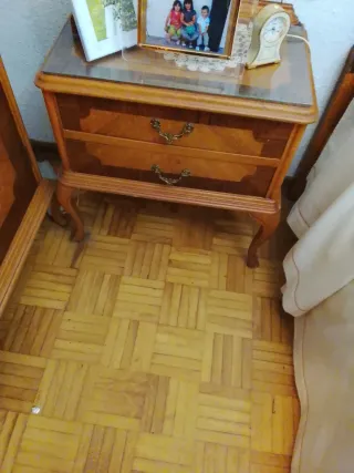 Dormitorio madera completo