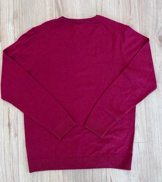 Jersey Massimo Dutti Pico Lana y Cashmere L