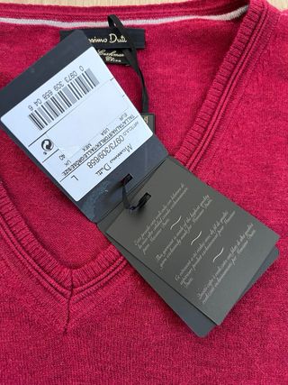 Jersey Massimo Dutti Pico Lana y Cashmere L