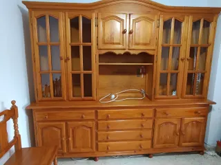 Mueble de salón provenzal de madera