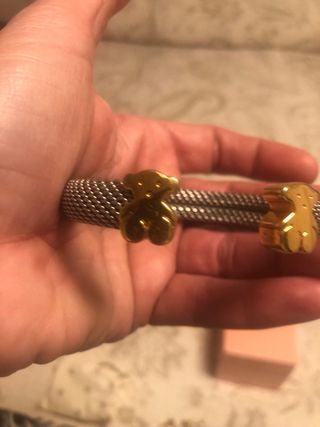 Pulsera Tous Oso Grande Oro