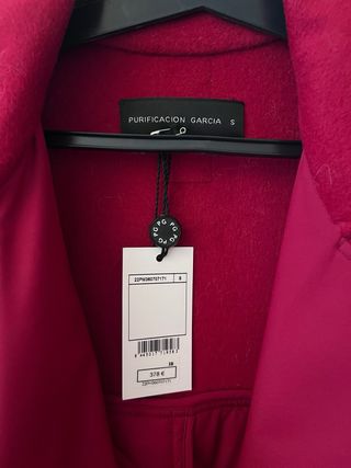Chaleco Purificacion Garcia Rojo Talla S