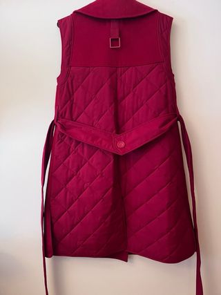 Chaleco Purificacion Garcia Rojo Talla S