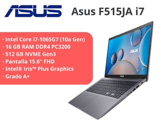 Portátil 15.6" Asus F515JA i7 10ª 512GB x 16GB