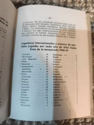 Libro antiguo Fútbol España (1941)