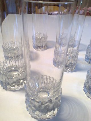 Set 8 Bicchieri Cristallo Design