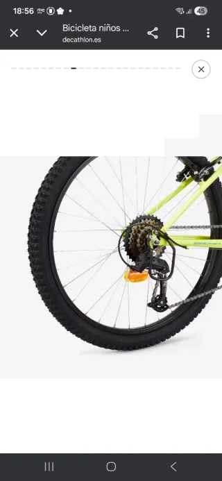 Bicicleta infantil 24 pulgadas