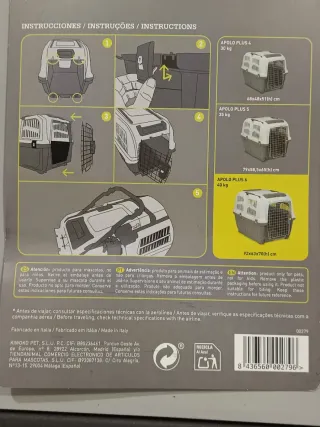 Transportín Perros SKUDO Apolo Plus 5