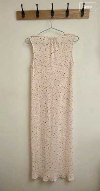 Vestido largo estampado