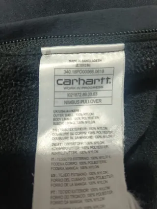 Canguro Carhartt Talla S