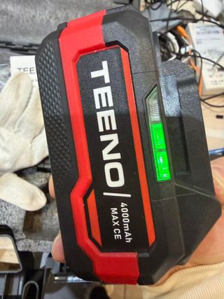 TEENO Amoladora de Ángulo Inalámbrica 21V 1000W