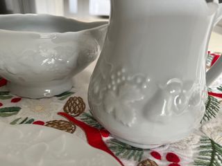 Philippe Deshoulieres 4 Piezas Porcelana