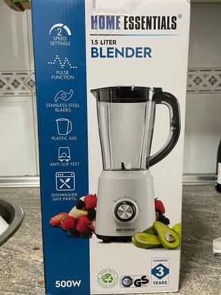 Licuadora Home Essentials 1.5L 500W Nueva