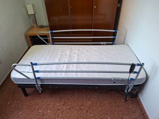 Pack geriátrico cama articulada, grua, andador y t