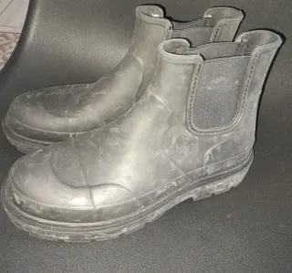 Botas de agua hombre negras