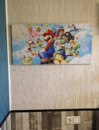 Cuadro Lienzo Mario Bros Nintendo