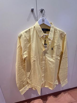Camisa Polo Ralph Lauren Amarilla Talla XL