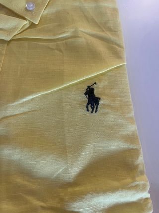 Camisa Polo Ralph Lauren Amarilla Talla XL