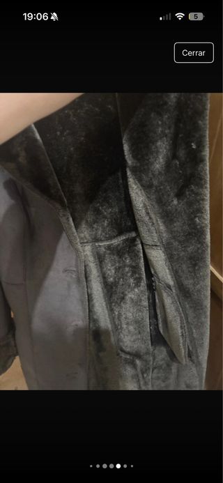 Abrigo Armani Jeans Piel Marrón F