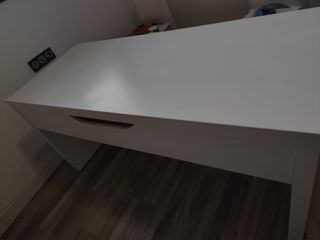 Escritorio Malm IKEA Blanco.