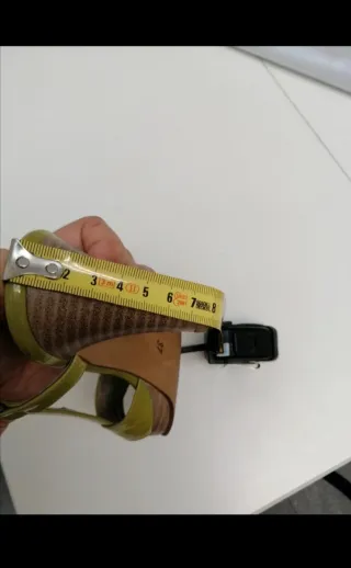 Sandalias vintage charol dos tonos