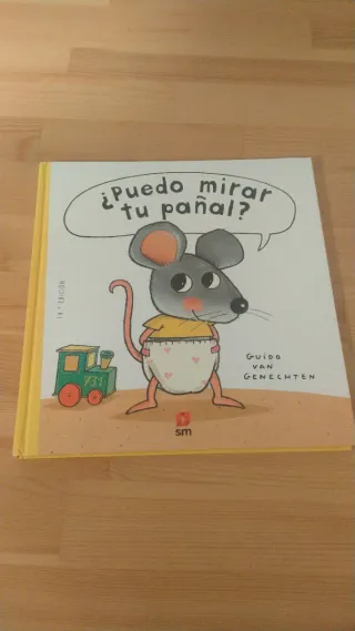 Cuentos un besito y a dormir, puedo mirar tu pañal