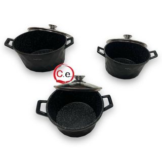 Set Casseruole Cheffinger Nere