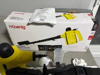 Vaporeta HKoenig a mano 1050W con accesorios