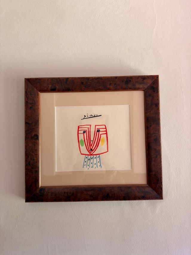 Litografia Picasso 1951 Rostri della Pace