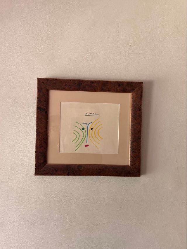 Litografia Picasso 1951 Rostri della Pace