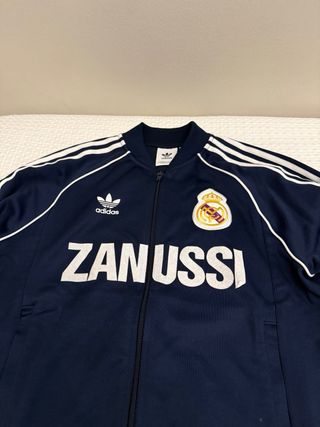 Chaqueta Bomber Retro Real Madrid Zanussi Adidas