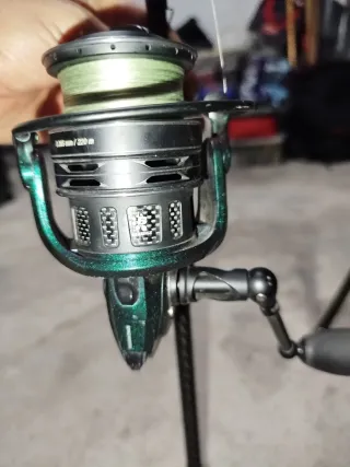 Caña Abu García Veritas y carrete Spike