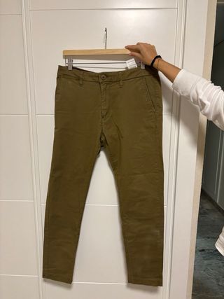 Pantalones Tiffosi Slim Fit Verdes