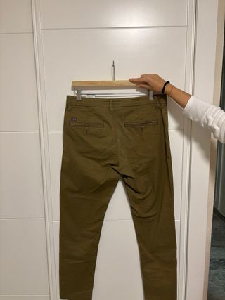 Pantalones Tiffosi Slim Fit Verdes