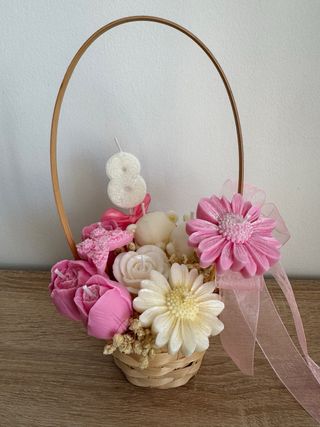 Ramo de velas decorativas