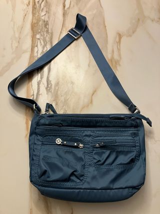 Bolso bandolera Samsonite azul