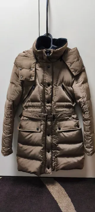 Abrigo Zara Marrón Mujer