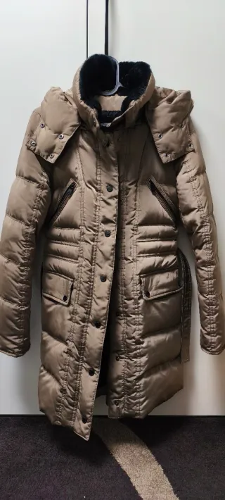 Abrigo Zara Marrón Mujer