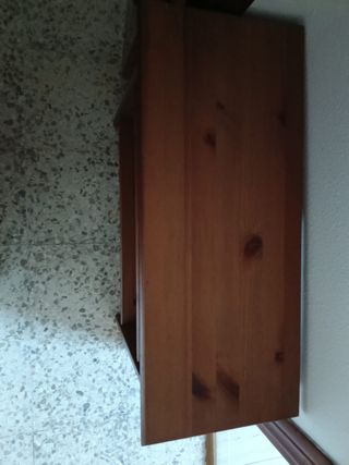 Mesa recibidor madera