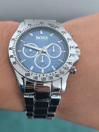 Reloj Hugo Boss Azul y Plateado