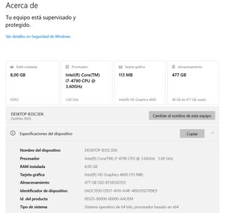 PC Dell Optiplex 9020 Core i7