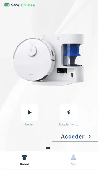 Robot Aspirador y Fregasuelos Ecovacs N20 plus.