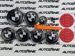 Pack emblemas BMW Blanco/Negro Performance G21