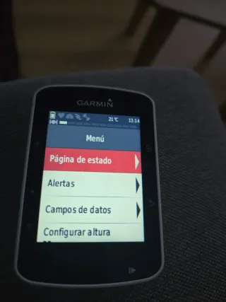 GPS GARMIN 520 con soporte y cable