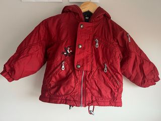 Conjunto Esquí Infantil Vintage 90s Rojo