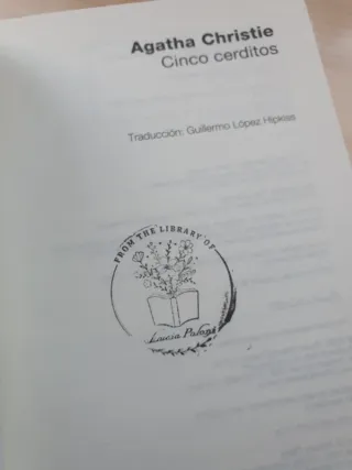 Cinco cerditos. Agatha Christie