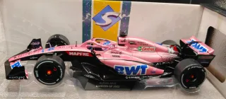 Alpine A522 Rosa Bahrain GP 2022 Alonso