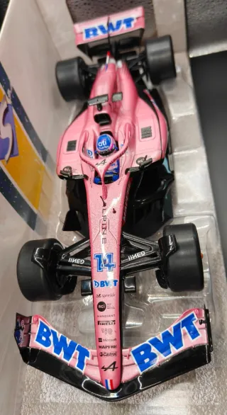 Alpine A522 Rosa Bahrain GP 2022 Alonso