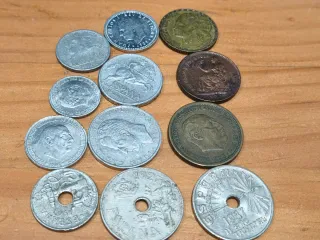 Lote monedas españolas antiguas